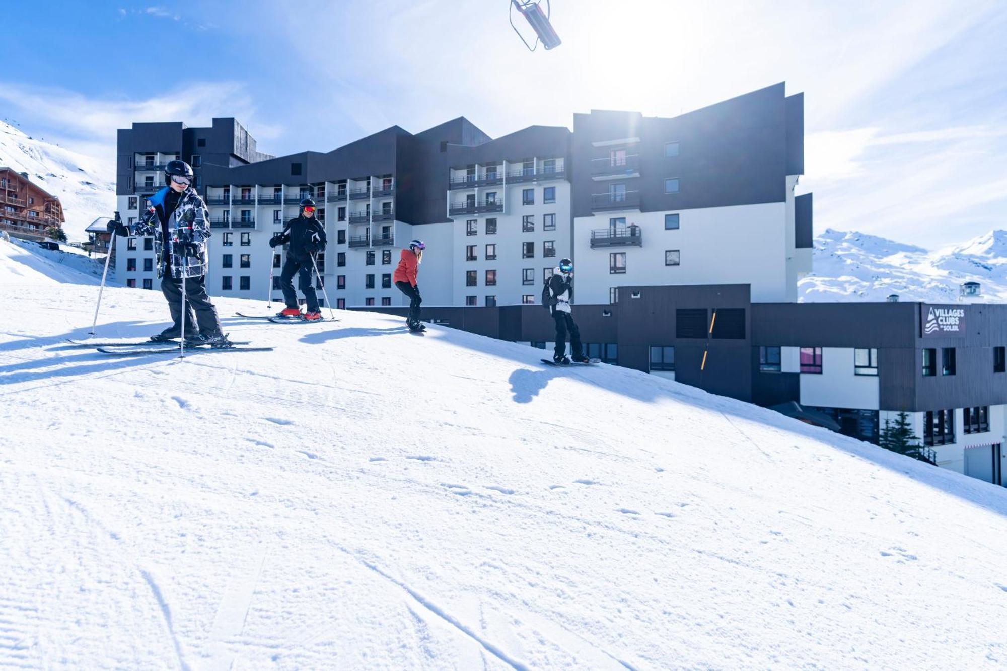 Villages Clubs Du Soleil - Les Menuires Сен-Мартен-де-Бельвиль Экстерьер фото